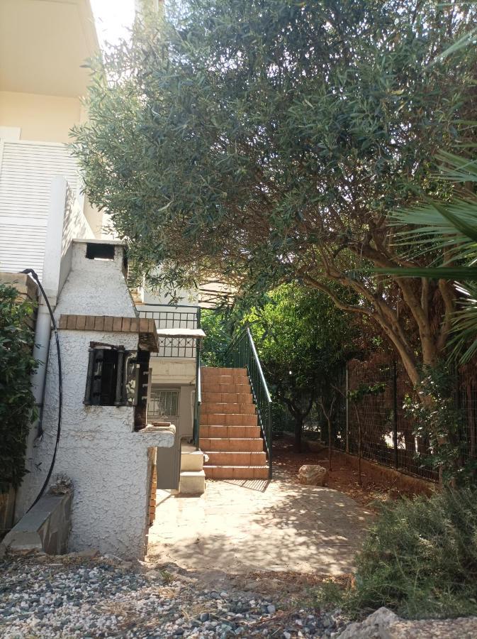 Aegean Sea Home Nea Makri Bagian luar foto