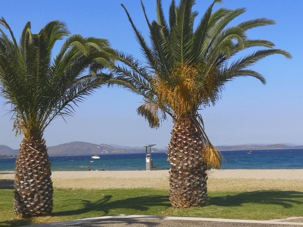 Aegean Sea Home Nea Makri Bagian luar foto