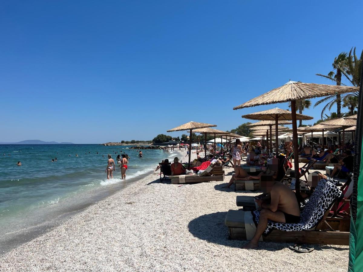 Aegean Sea Home Nea Makri Bagian luar foto