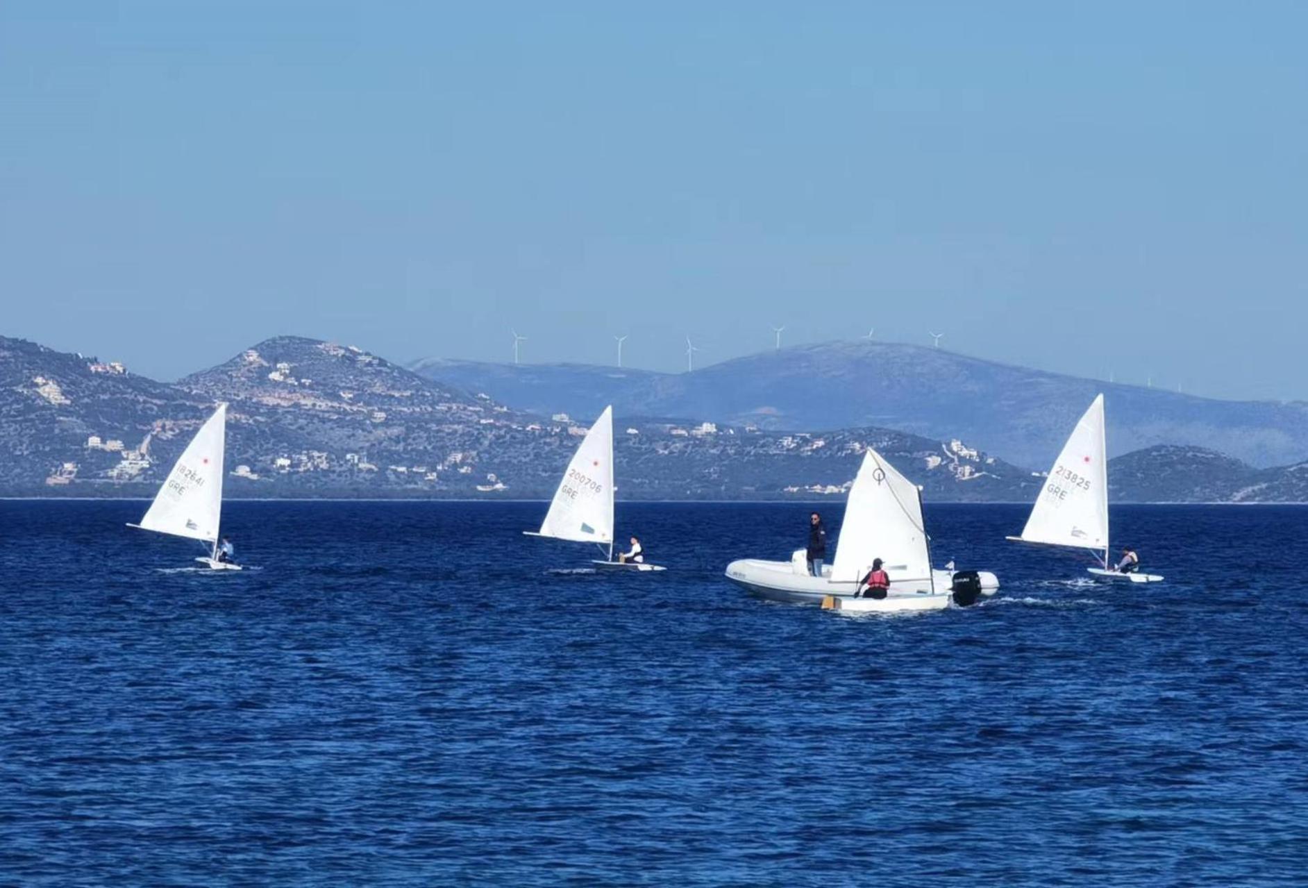 Aegean Sea Home Nea Makri Bagian luar foto